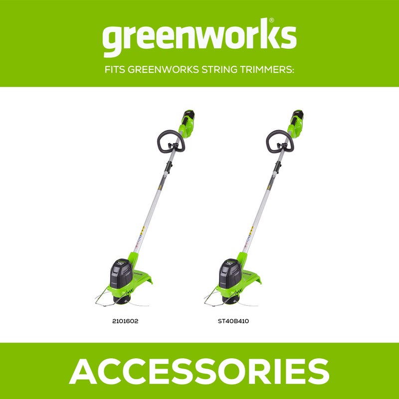 Greenworks 0.065" Dual Line Replacement String Trimmer Line Spool, 3 count (Pack of 1) - Image 4